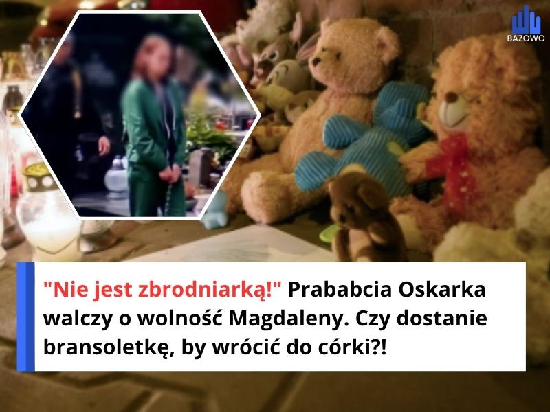 "Nie jest zbrodniarką!" Prababcia Oskarka walczy o wolność Magdaleny. Czy dostanie bransoletkę, by wrócić do córki?!